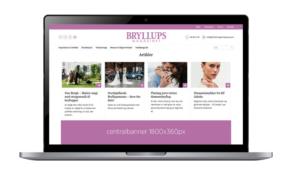 Banner - Bryllupsmagasinet