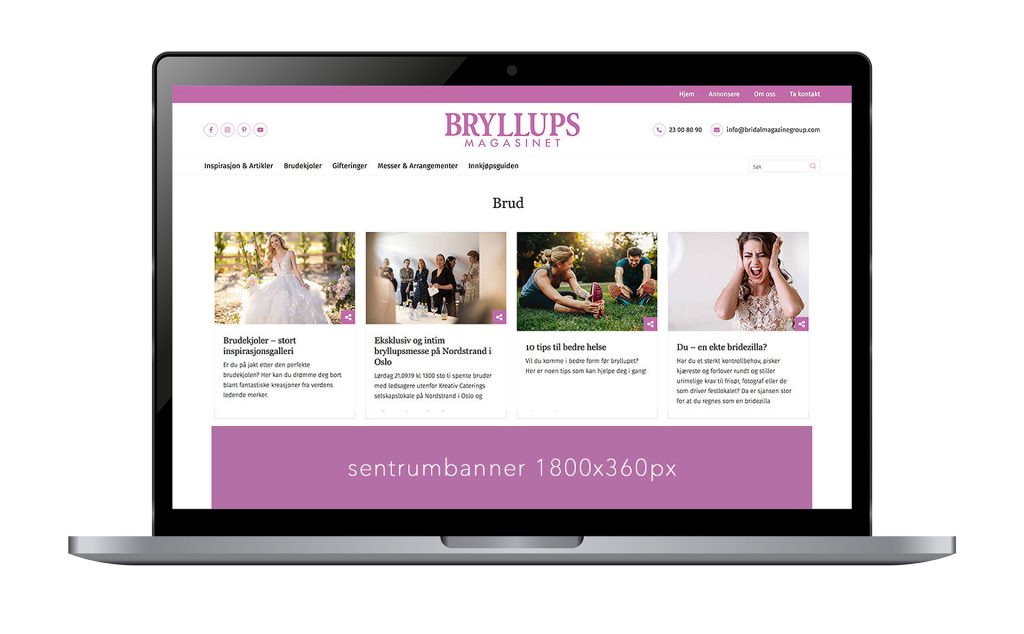 Banner - Bryllupsmagasinet